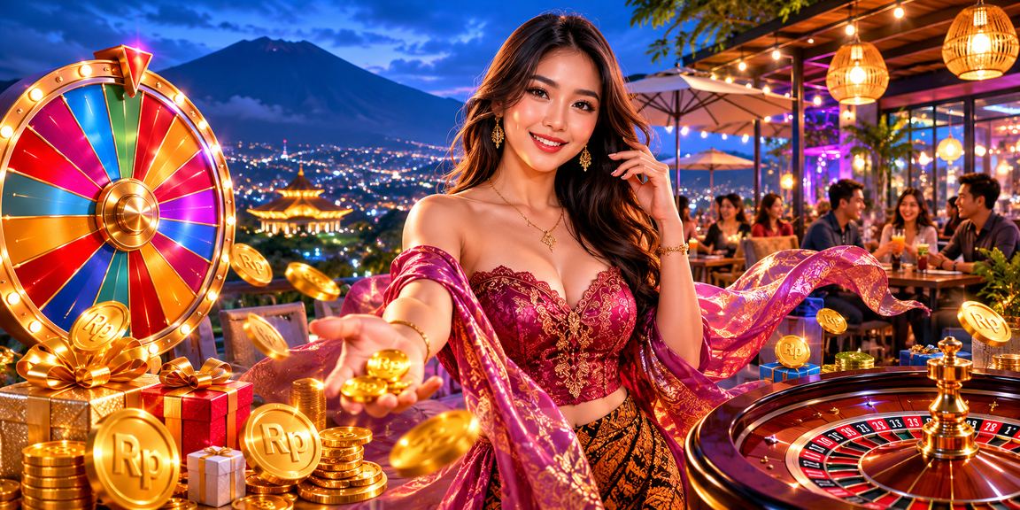 Meja roulette klasik di kafe Vietnam dengan nuansa santai dan elegan